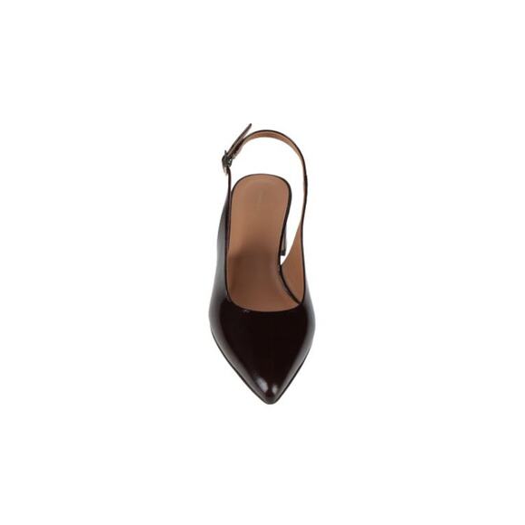 Mansur Gavriel Pointed Toe Slingback Pump in Black 40 - Picture 3 of 3